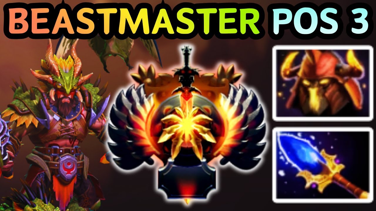 🔥 NEW PATCH 7.40b !!! BEASTMASTER OFFLANE ZERO SAFE FARM | DOTA 2 GAMEPLAY 🔥