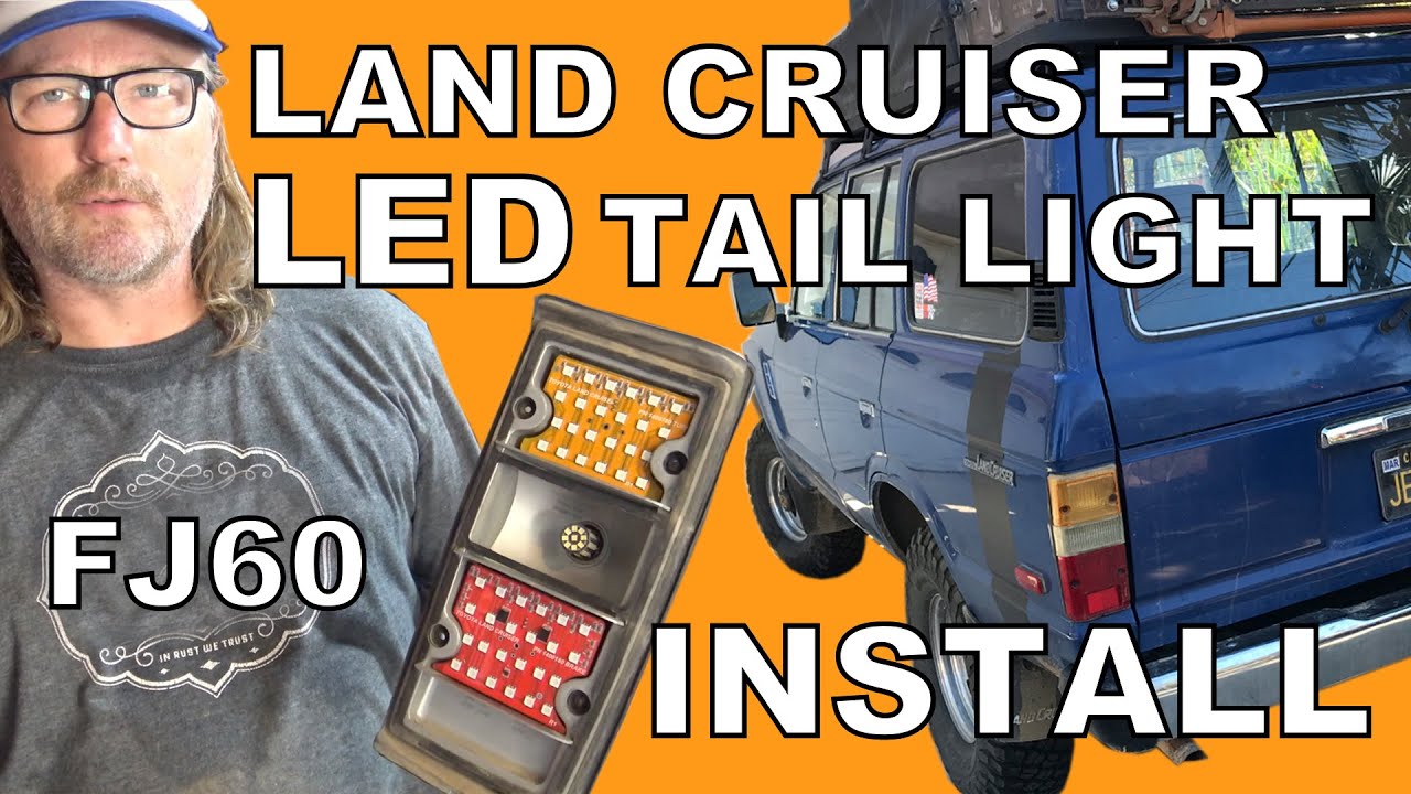 Land Cruiser FJ60 LED Tail Light Install - Digi-Tails Kit