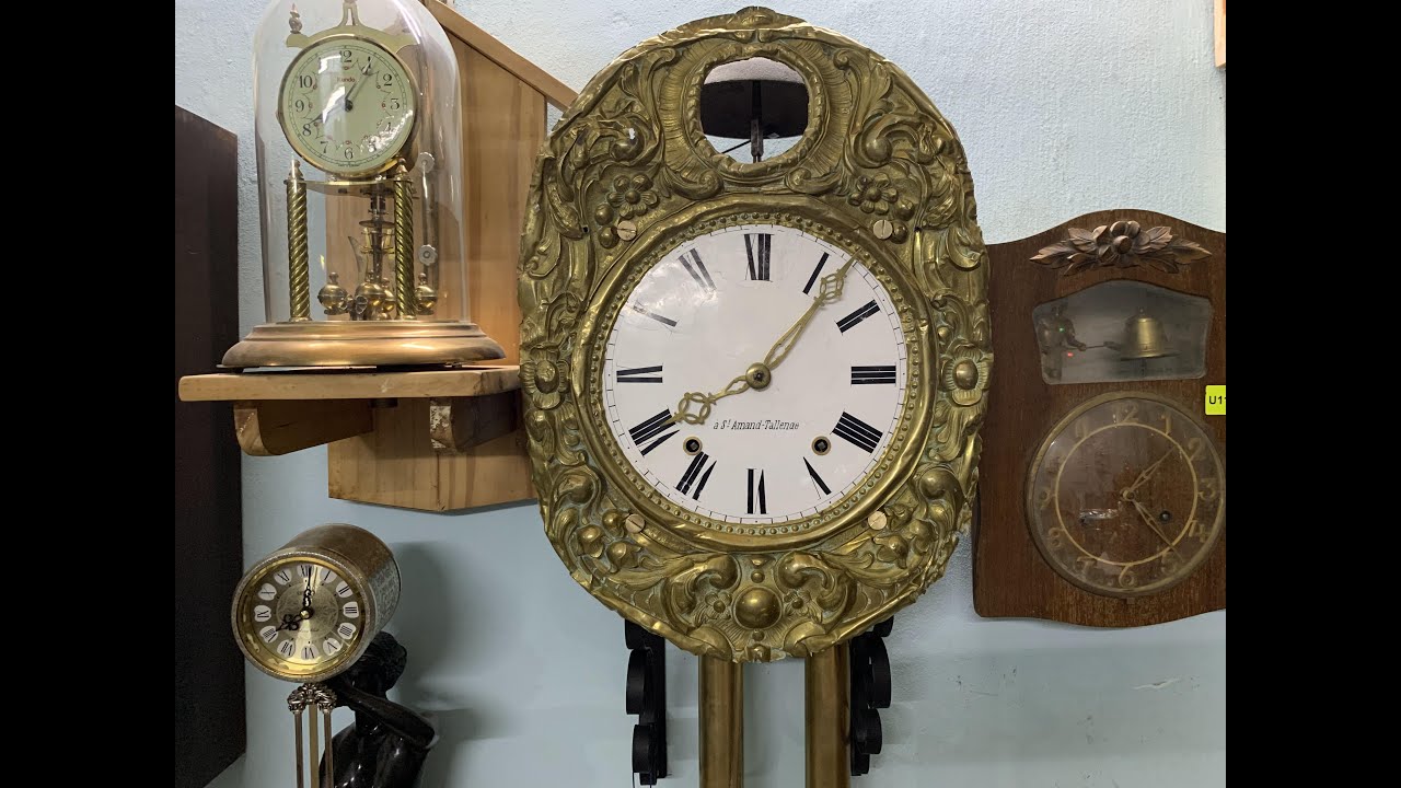 Phục hồi đồng hồ cổ Comtoise -Restoration Comtoise Clock