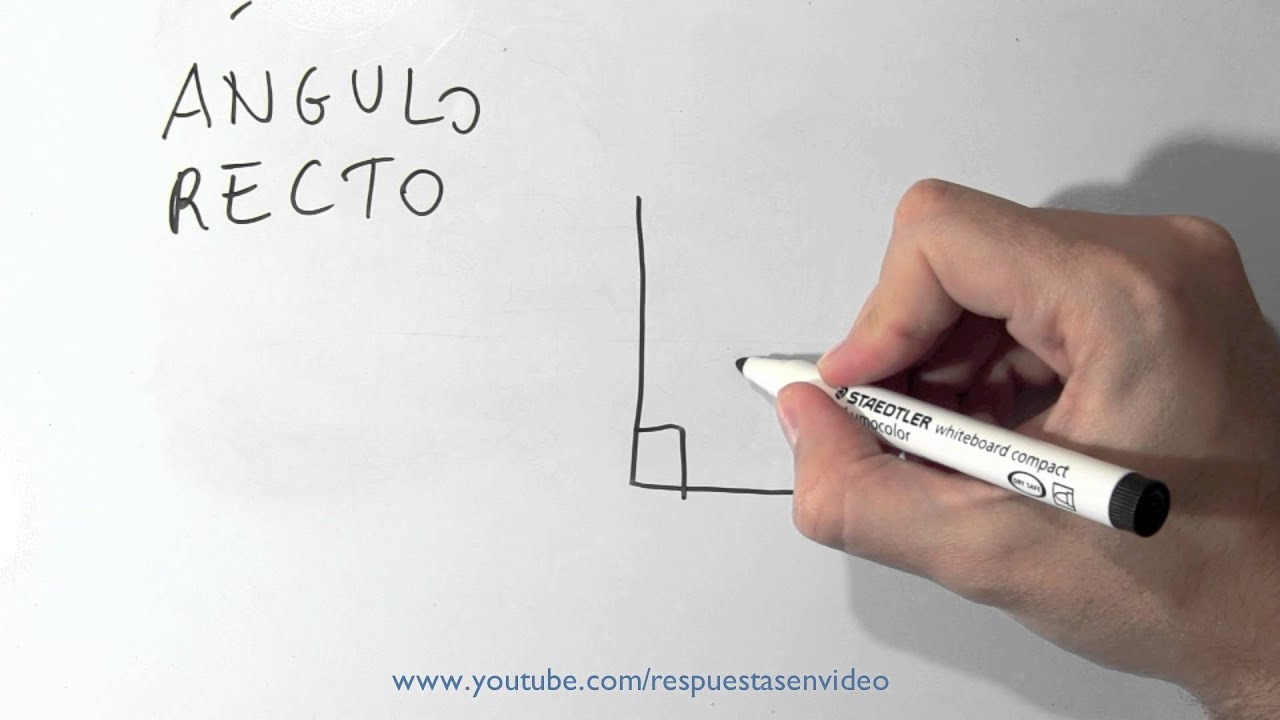 Qué es un ángulo recto - Cuál es, definición, dibujos y ejemplos
