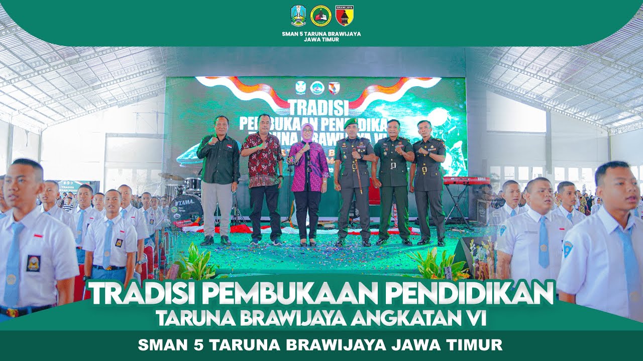 TRADISI PEMBUKAAN PENDIDIKAN TARUNA BRAWIJAYA ANGKATAN VI || SMAN 5 TARUNA BRAWIJAYA