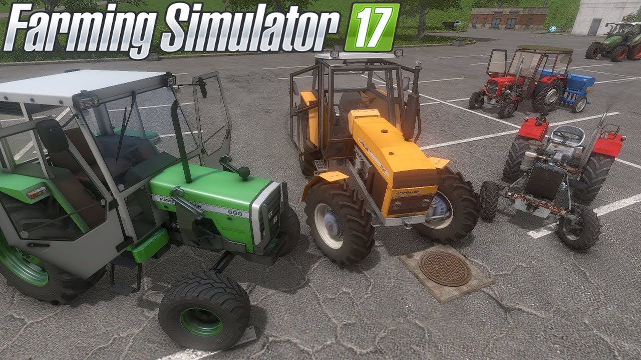 🚜Zielony Massey Ferguson / Ursus C-330 / Ursus 1224 / Farming Simulator 17 Mody