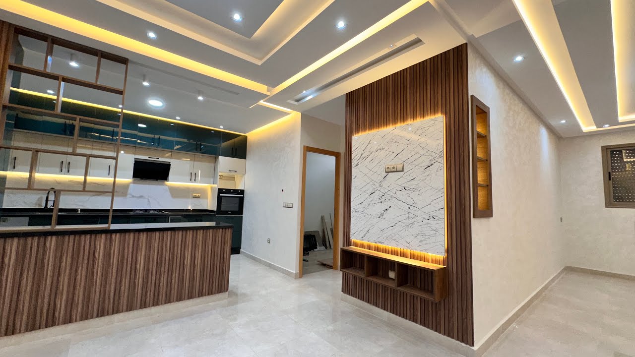 روائع شقق بوزنيقة 100 متر بلكراج بإقامة فيها ثلاثة شقق فقط بثمن في المتناول appartement bouznika