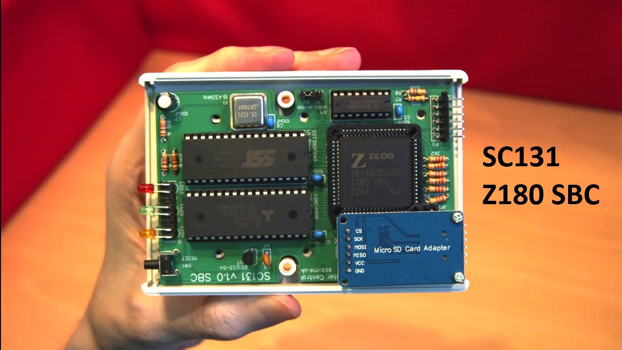 sc131 z180 computer kit - part 2 - Assembly