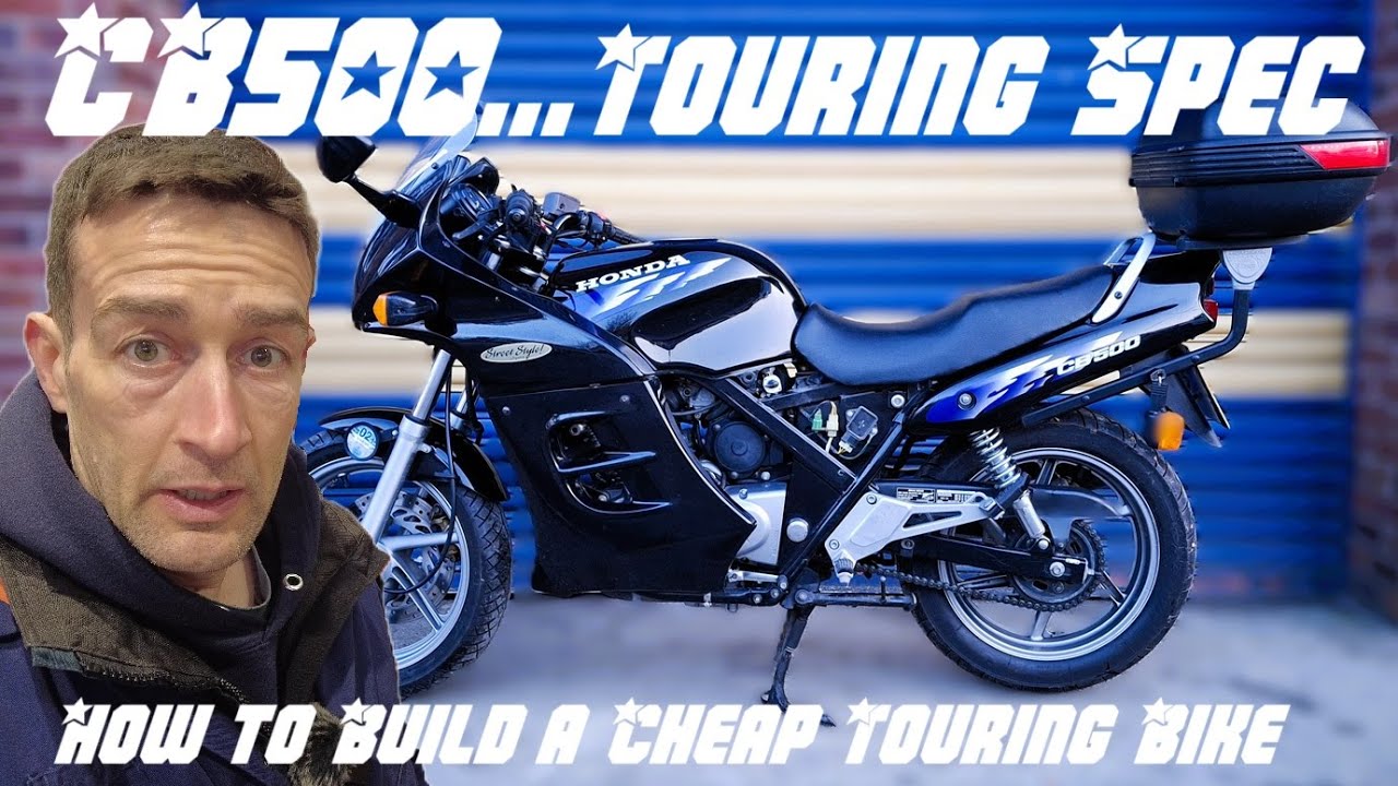 How to Build a Touring Spec CB500 to Fight Cancer on the Longest Day Challenge
