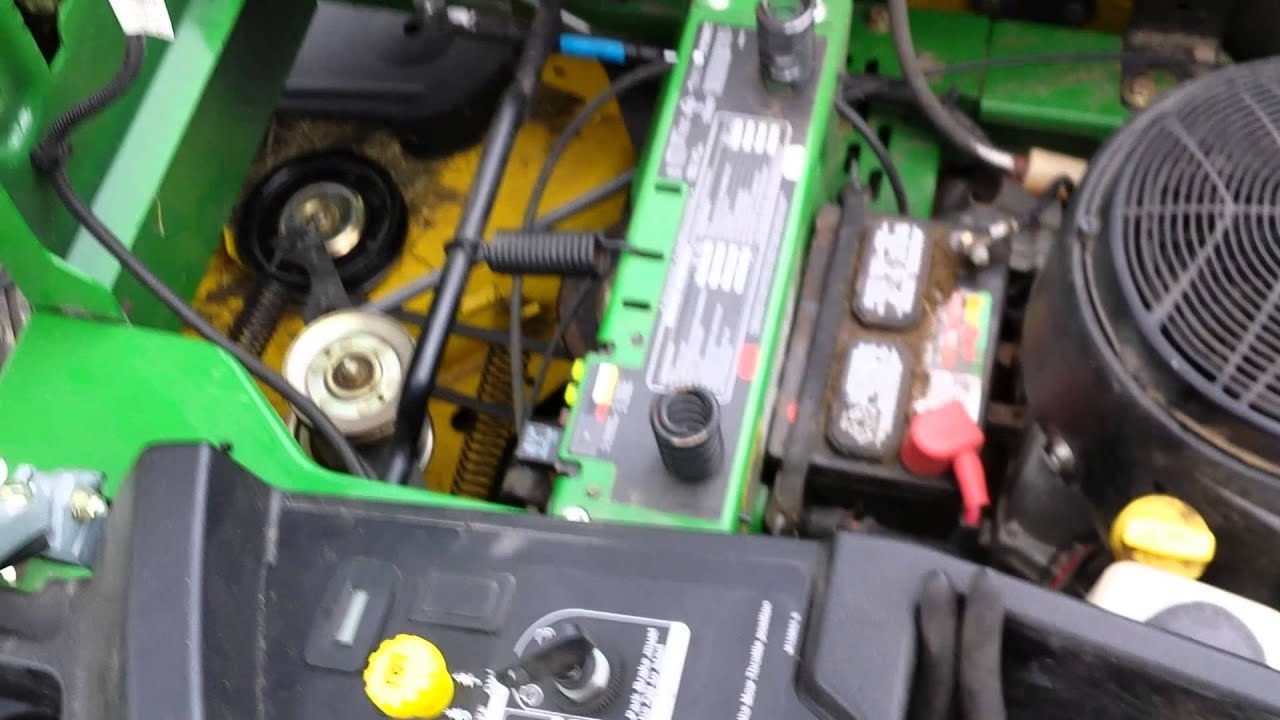 John deere Z425 won't start