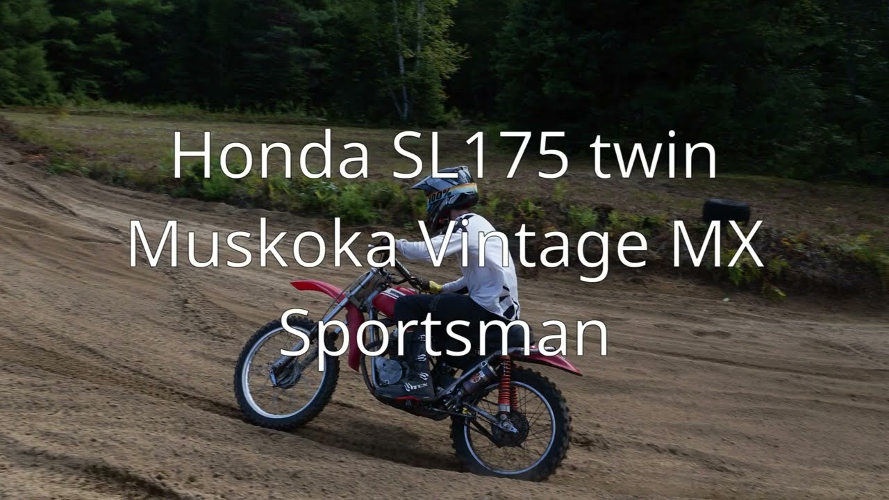Honda SL175 - Twin Cylinder Vintage Motocross