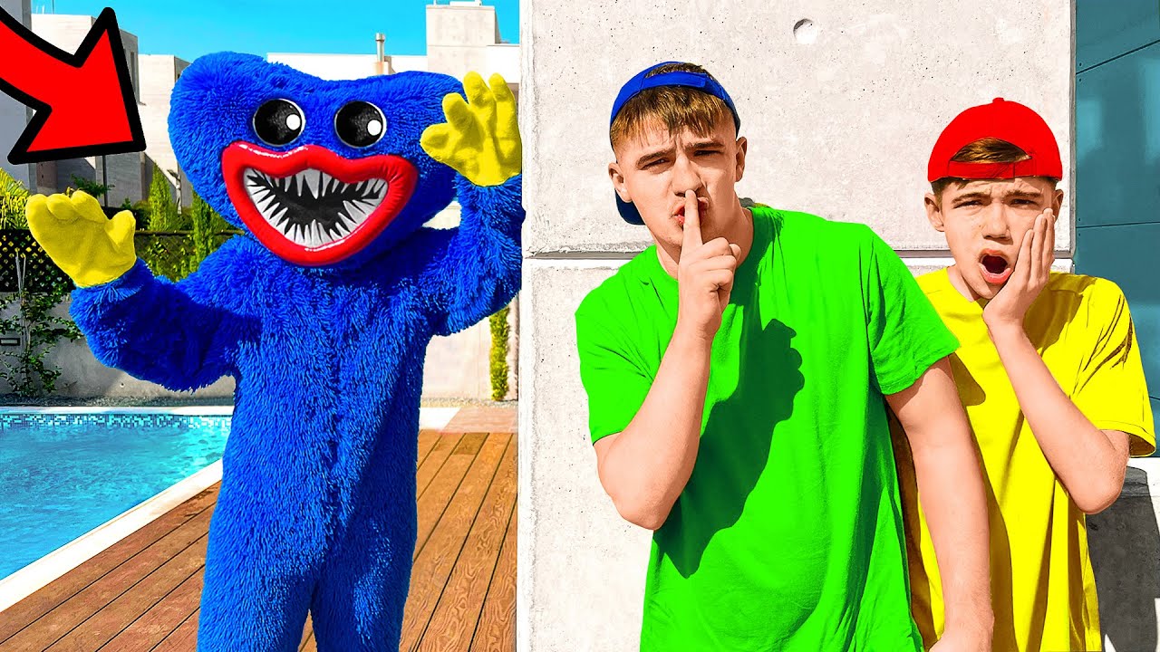 NASCONDINO ESTREMO DA HUGGY WUGGY NELLA NOSTRA VILLA !