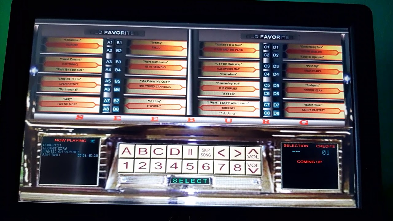 My touchscreen dwjukebox