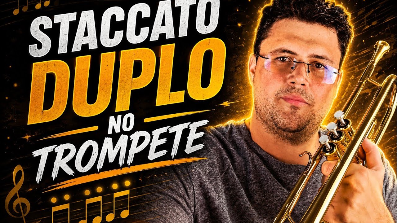 Video Aula- Staccato Duplo no Trompete