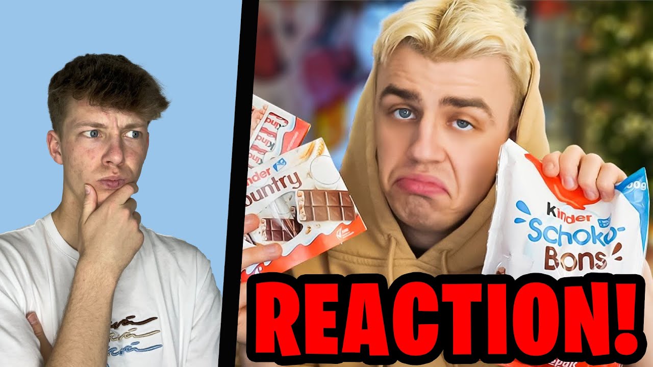 LUKAS REAGIERT auf PAPAPLATTE - ALLE KINDERSCHOKOLADEN TESTEN!!!😱😂 |@Lukas712