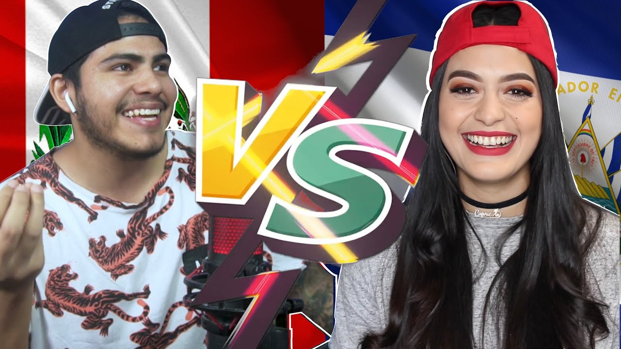 PALABRAS PERUANAS VS PALABRAS SALVADOREÑAS ft Little Heydi
