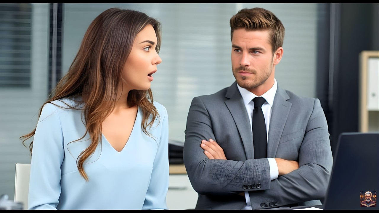 She Thought He Was a Creep… Until He Locked Her in His Office for a Kiss!