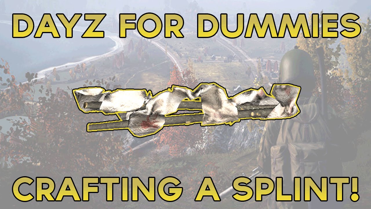 Dayz for Dummies: How to craft a splint