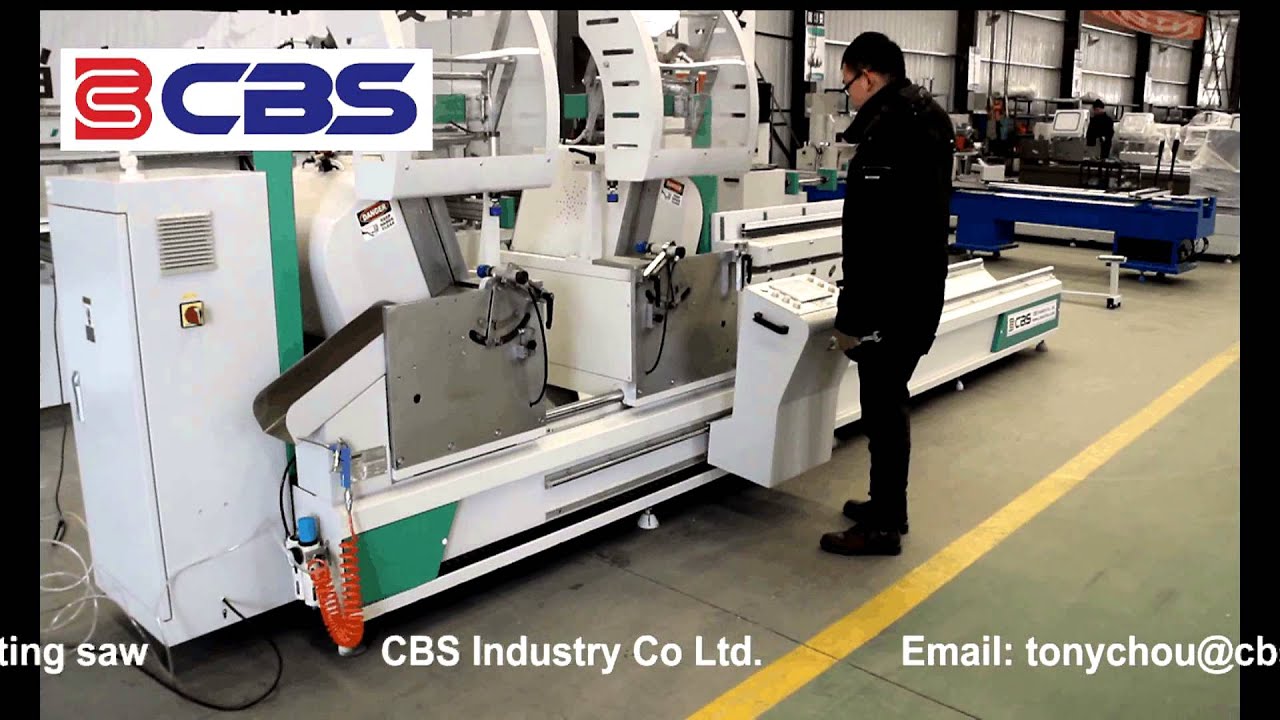 CNC variable angle aluminium profile cutting machine