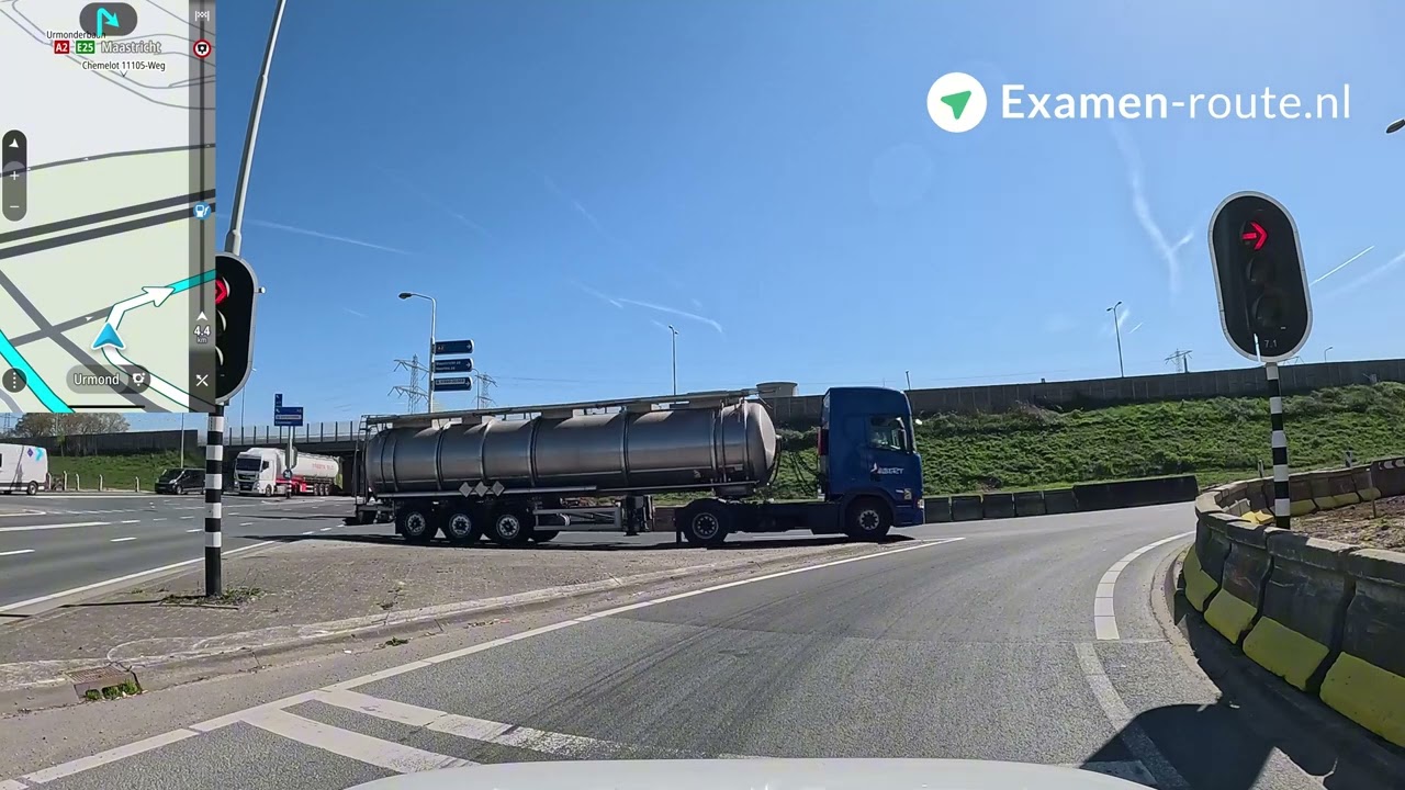 Oud Geleen - CBR Examenroute