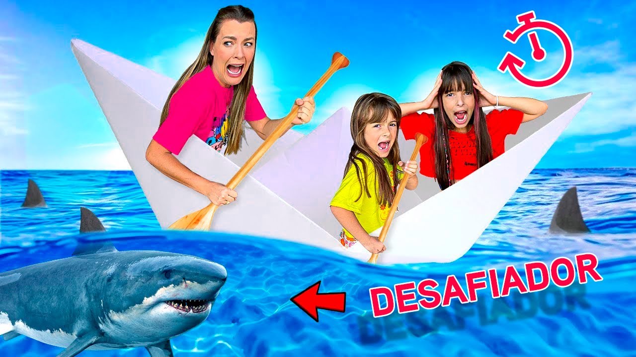 QUEM FICAR MAIS TEMPO NO SEU BARCO DE PAPEL VENCE!  *Desafio Insano