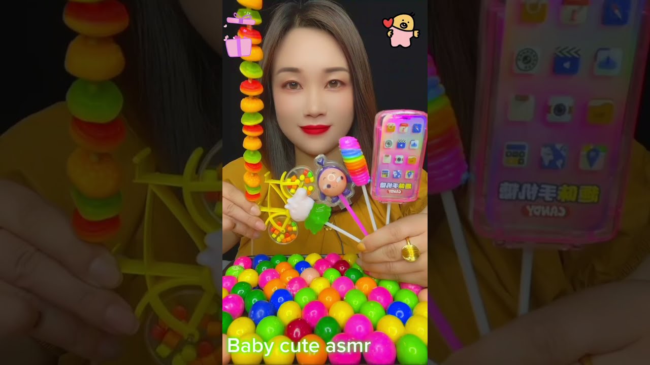 Sweet Candy Snacks p966#mukbang #candy