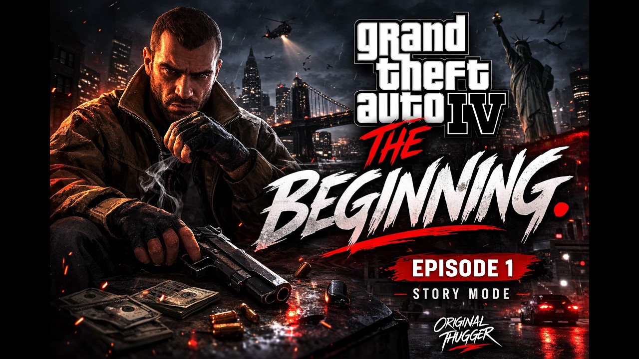 GTA IV Full Story Playthrough | Episode 1 | قراند 4 القصة كاملة | الحلقة 1