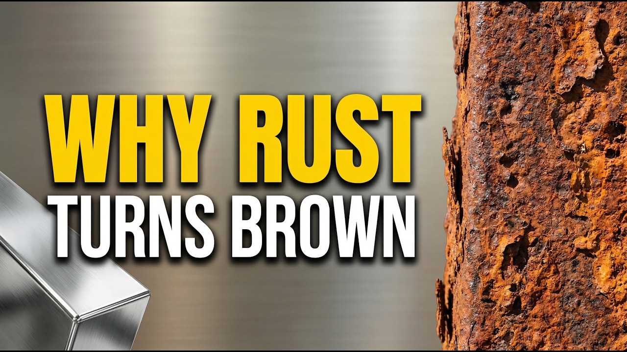 The Real Reason Rust Turns Metal Brown (The Simple Science Explained)