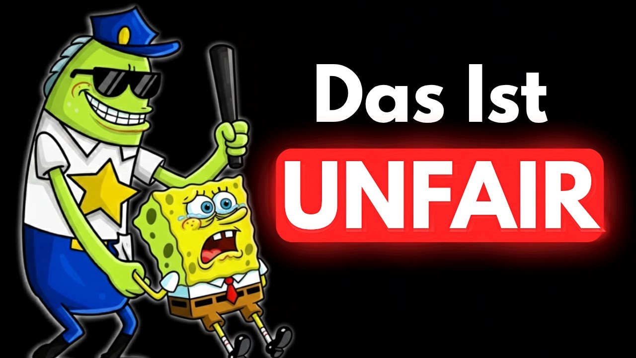 Die Polizei von Bikini Bottom ist Brutaler als Du denkst!
