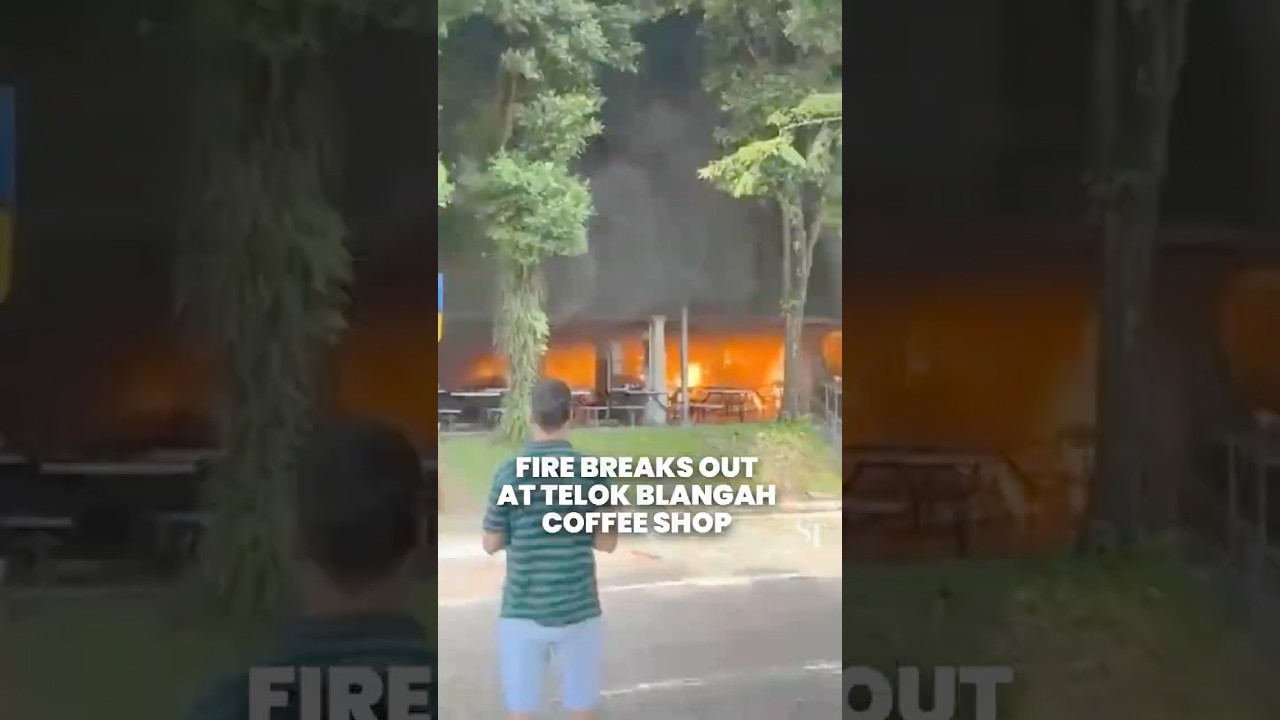 80 people evacuated after fire breaks out at Telok Blangah coffeeshop