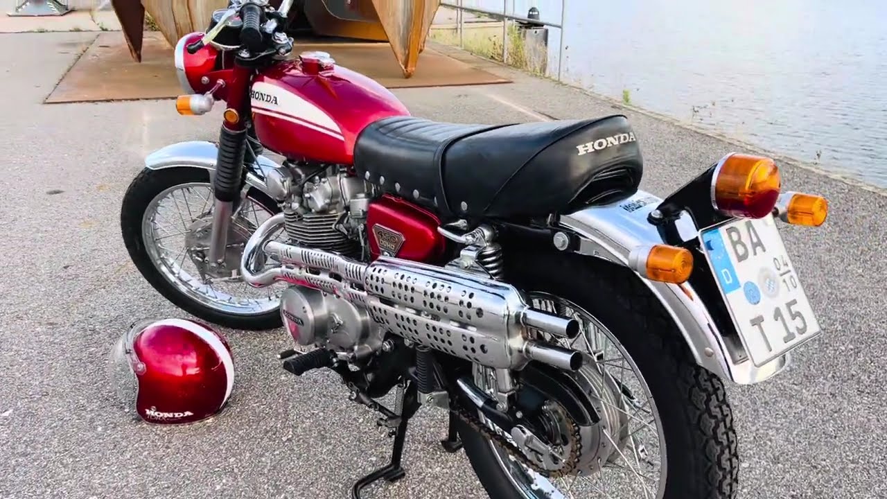 Honda CL450 K3 Scrambler 1970 in fantastic original condition and rare German version