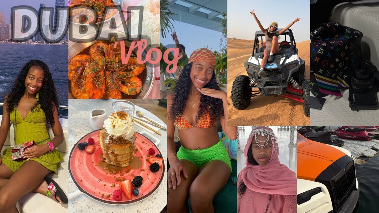 Dubai Travel Vlog | Abu Dhabi, Desert Safari, Yacht Days, Aura Skypool, + More