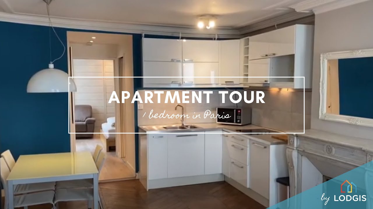 Apartment Tour // Furnished  45m2 in Paris – Ref : 2099322
