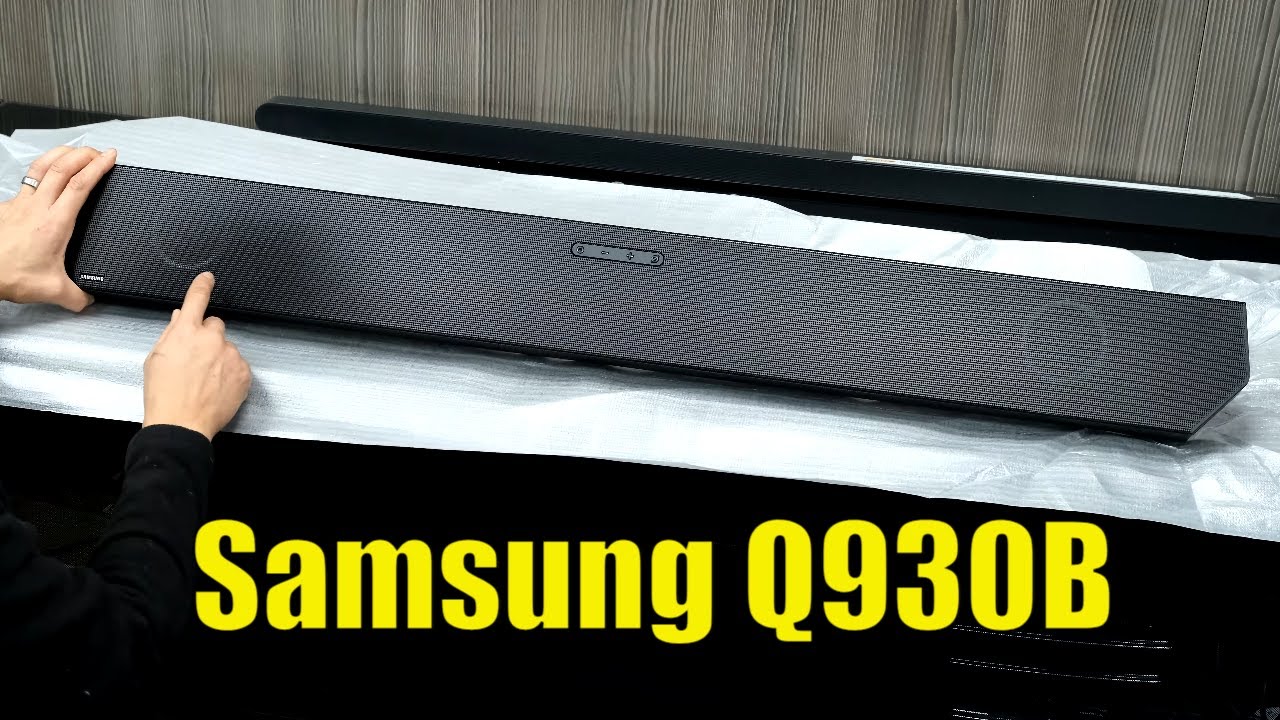Саундбар Samsung Q930B Dolby Atmos 2022: распаковка, настройка, размеры, тесты на ТВ, музыке и фи...