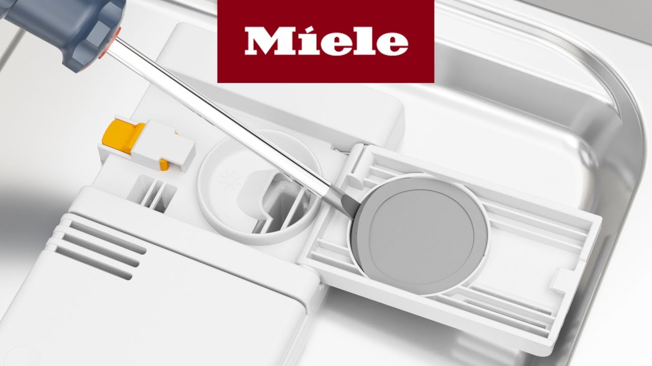 How to replace the seal of the rinse aid reservoir of my Miele Dishwasher? | Miele