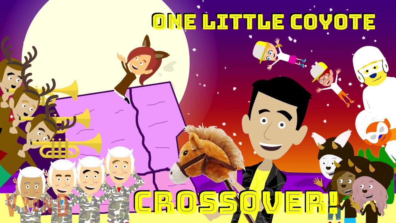 One Little Coyote | WigglesWorld 2000 | Crossover Music Videos
