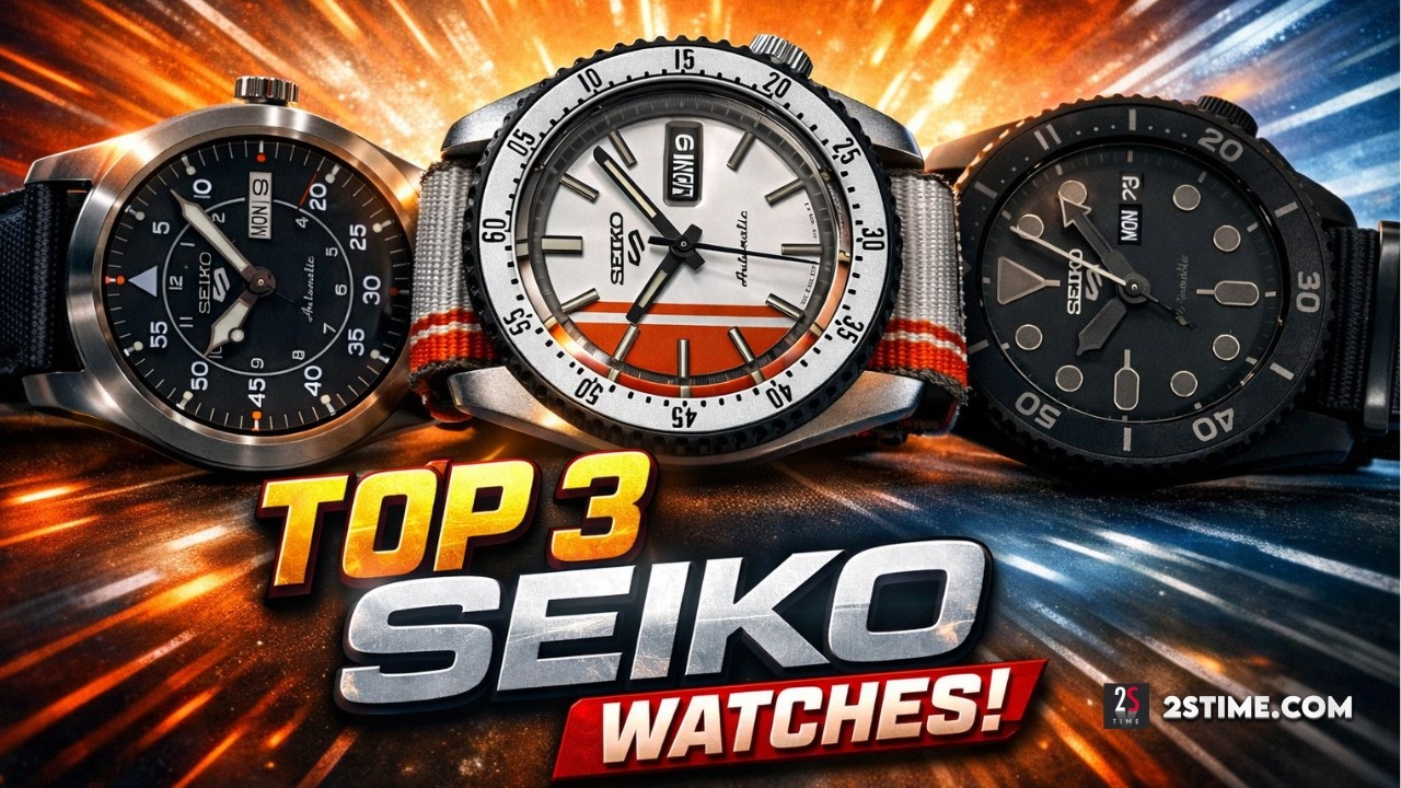 3 Must-Have Seiko 5 Sports in 2026 | SRPH31K1 vs SRPK73 vs SRPD79