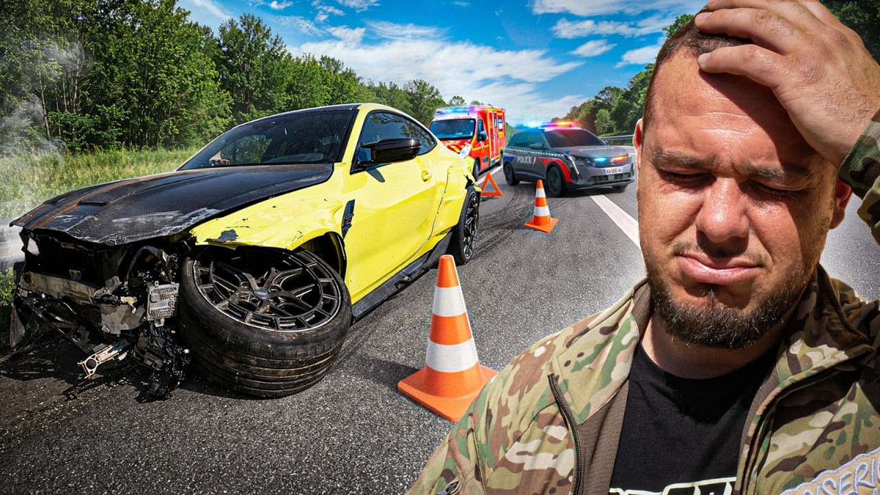 J'ai pulv&eacute;ris&eacute; ma fameuse BMW M4 !