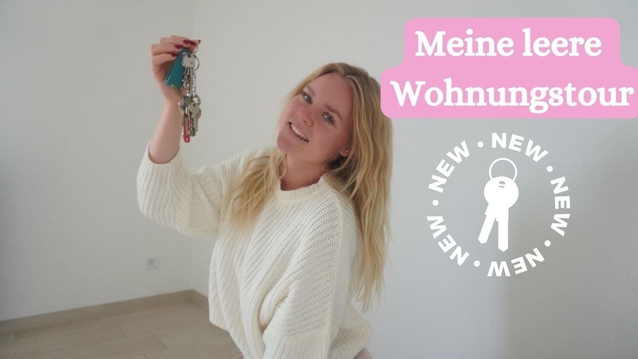 MEINE LEERE WOHUNGSTOUR/ ROOMTOUR - Meine erste eigene Wohnung!