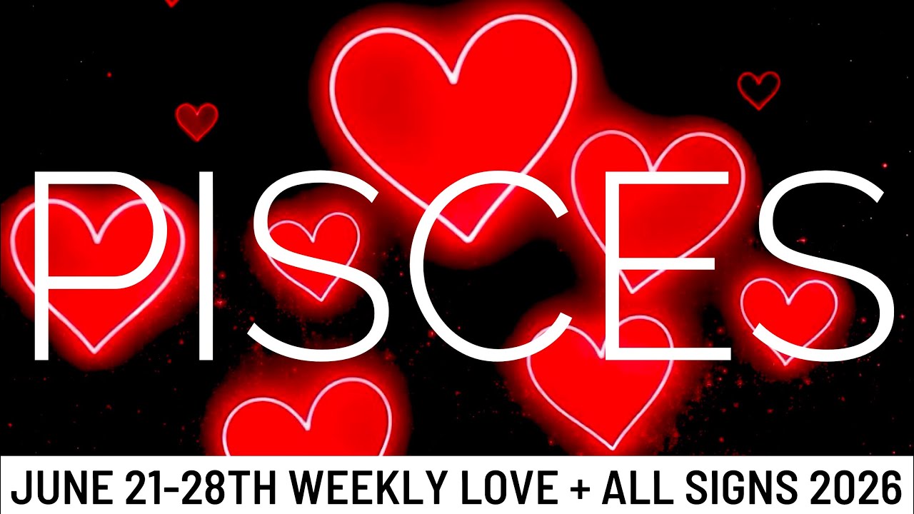 *PISCES* A SURPRISING CONVERSATION! SOMEONE IS FALLING FOR YOU, PISCES!!- June Love Tarot 2026