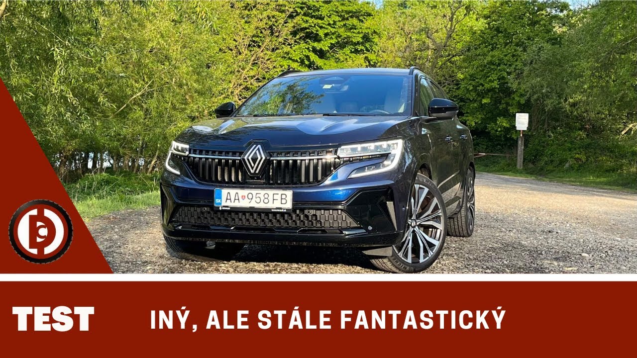 Iný, ale predsa pravý Espace! 2024 Renault Espace E-Tech Hybrid TEST - Dominiccars.sk