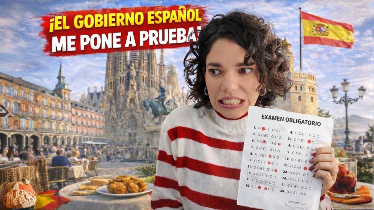 😱 el GOBIERNO ESPAÑOL me pone a prueba sobre ESPAÑA 🇪🇸