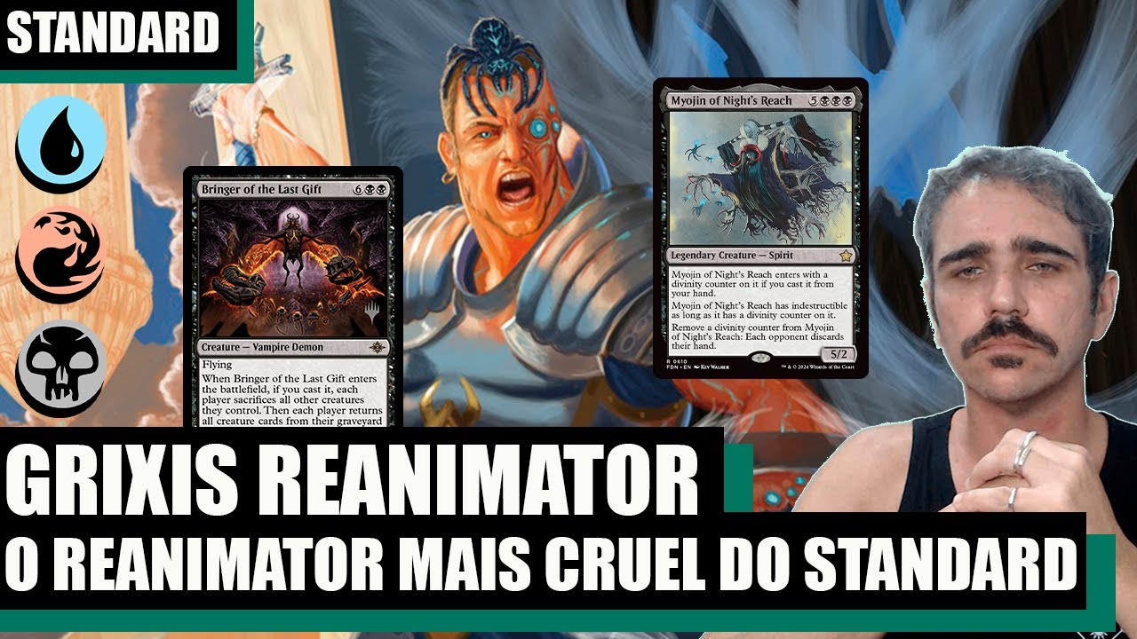 DESCARTA A M&Atilde;O, DESTROI A MESA, REANIMA TUDO  - Grixis Living Death Reanimator -MTG STANDARD SPM