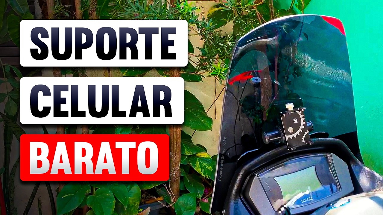 [Barato e Eficiente] Suporte de Celular para NMAX Scooter NMAX160 Yamaha | Suporte Celular Scooter