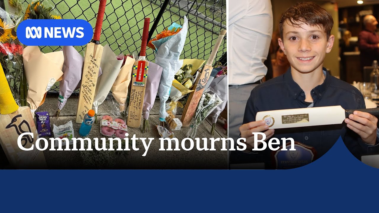 Cricket community pays tribute to 17yo Ben Austin after his tragic death | ABC NEWS