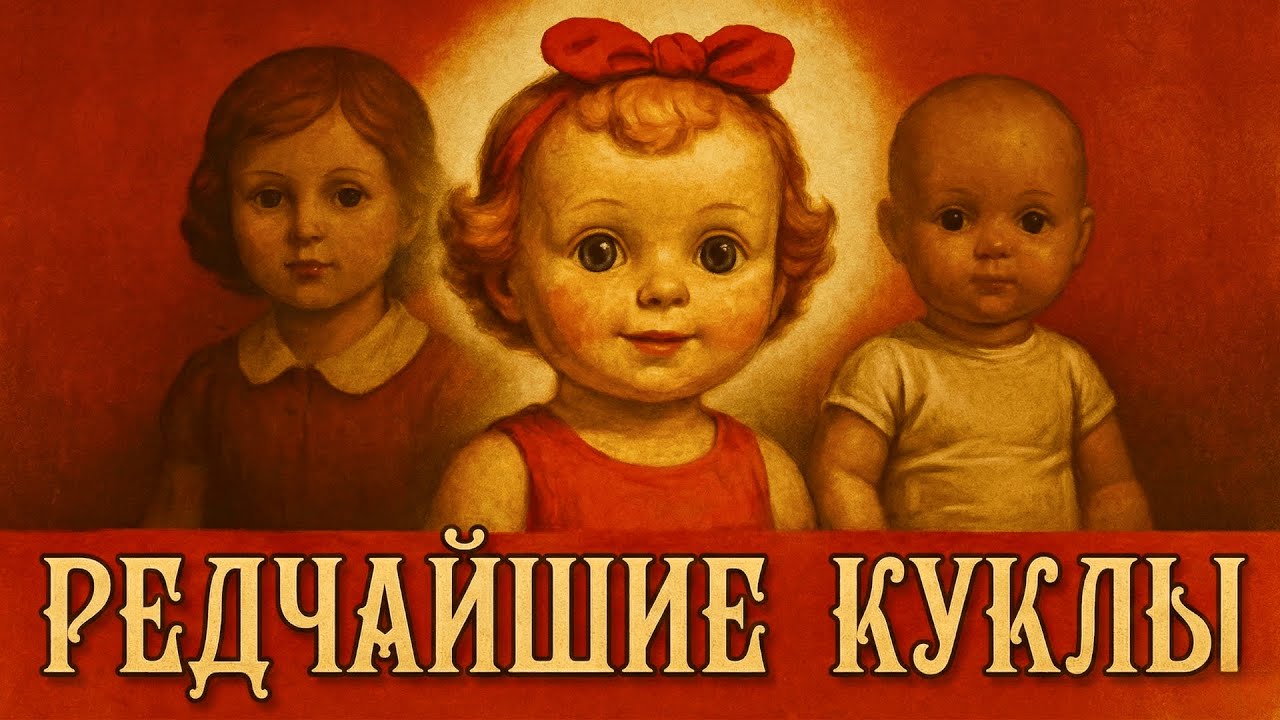 Живые КУКЛЫ прошлого. Невидимые ШЕДЕВРЫ СССР