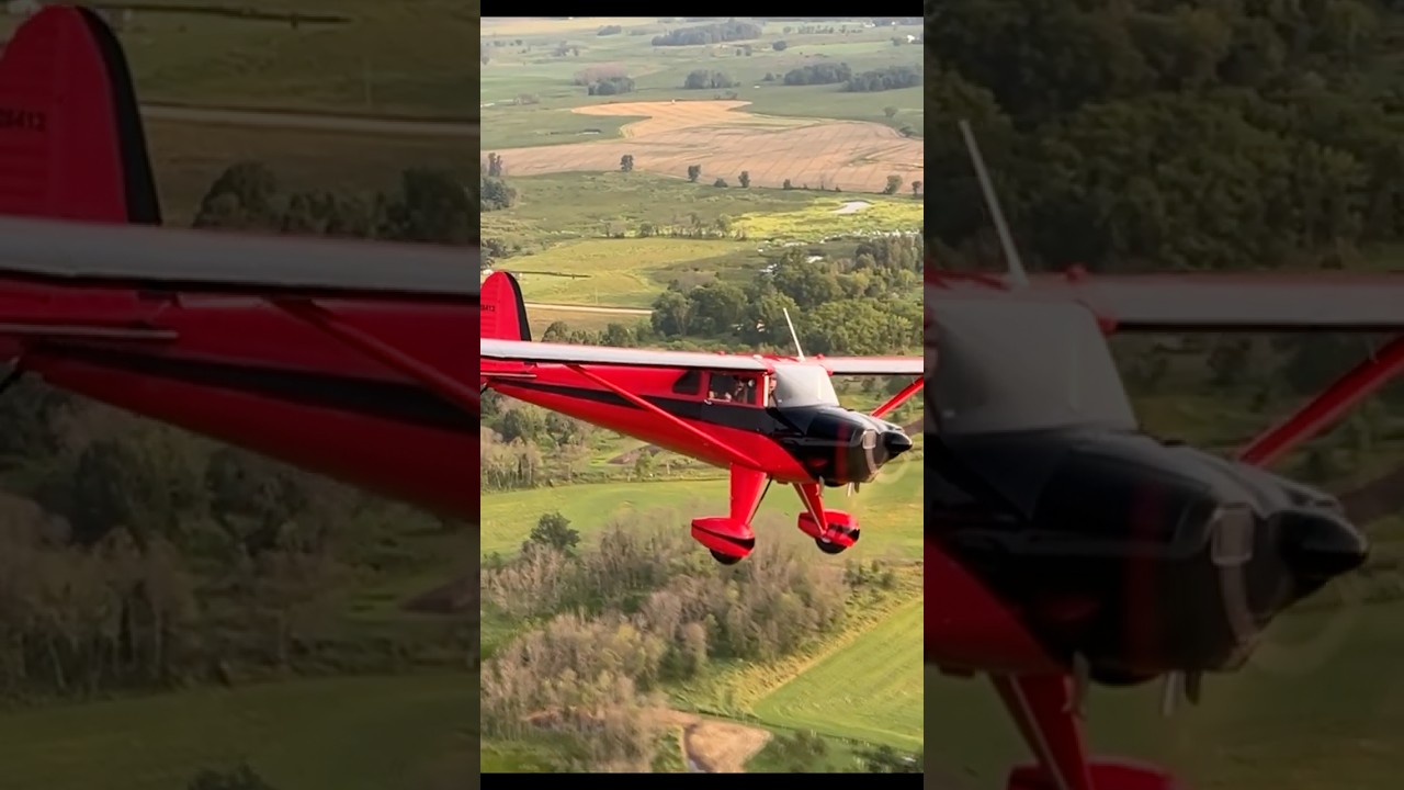 Flying Into Forever: Rocky and Sherri Driggers' 1940 Luscombe