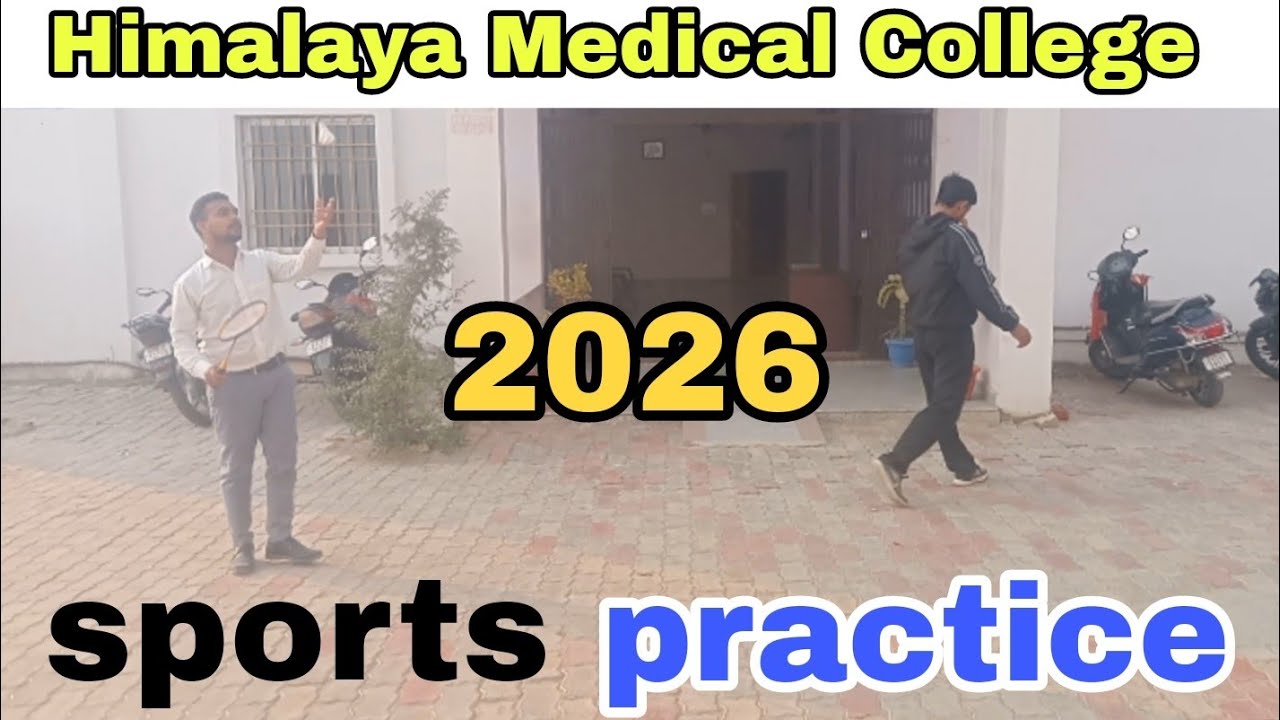 Himalaya medical College patna sports practice | Badminton | Antish education