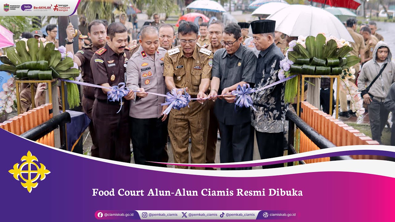 Food Court Alun-Alun Ciamis Resmi Dibuka