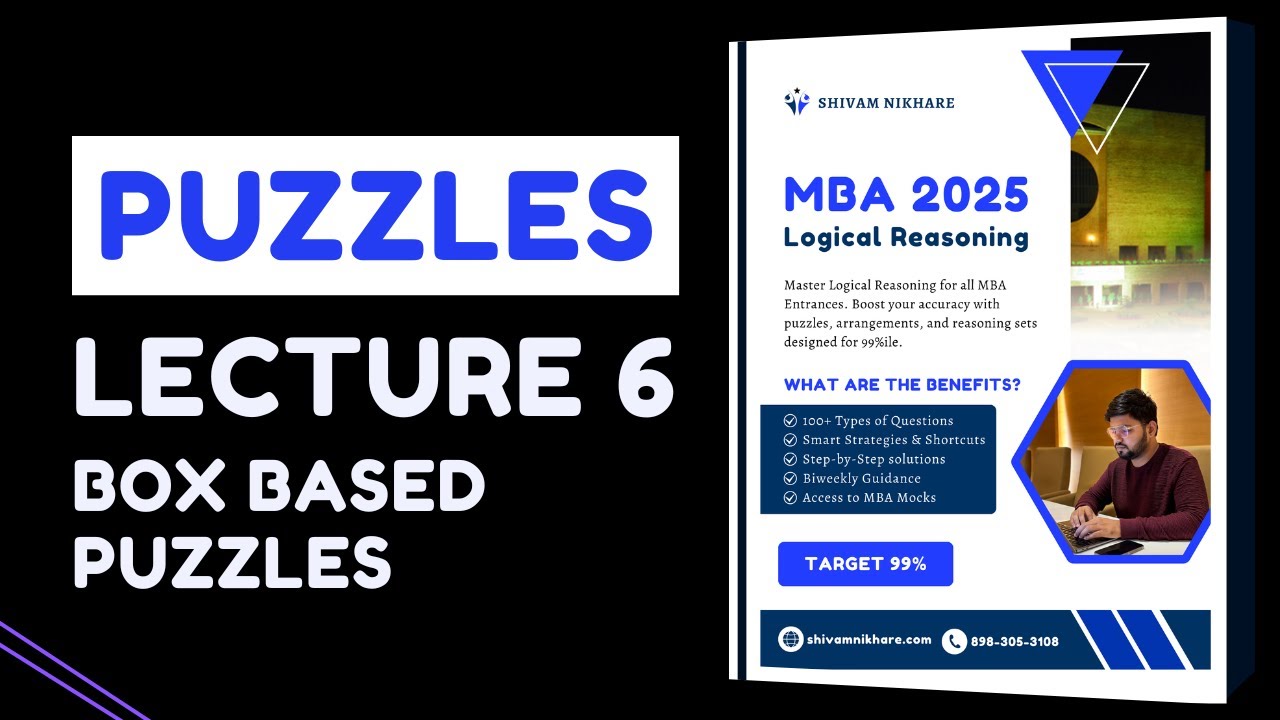MBA CET | L6 Box Based Puzzles