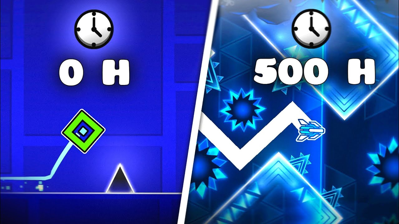 500 heures sur Geometry Dash…