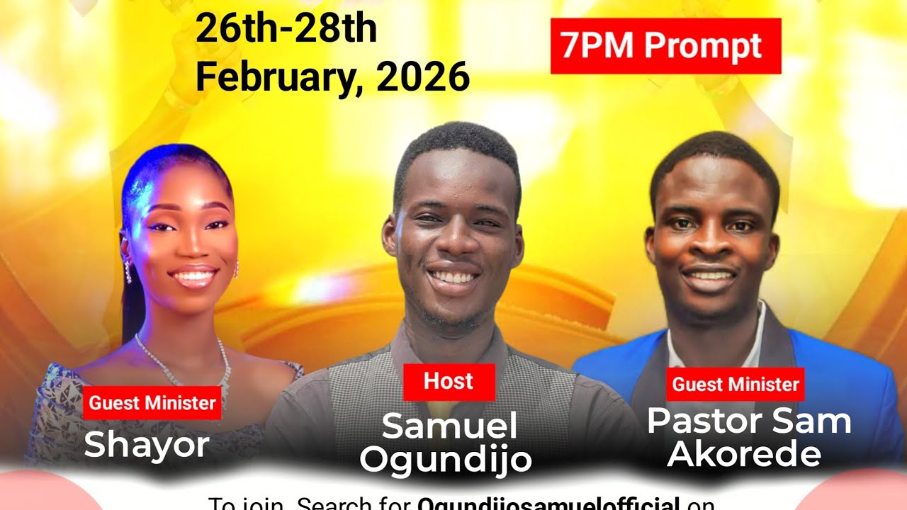 MARANATHA||SAMUEL OGUNDIJO 🌎||WAR ROOM ENCOUNTER GRAND FINALE||FEBRUARY EDITION.