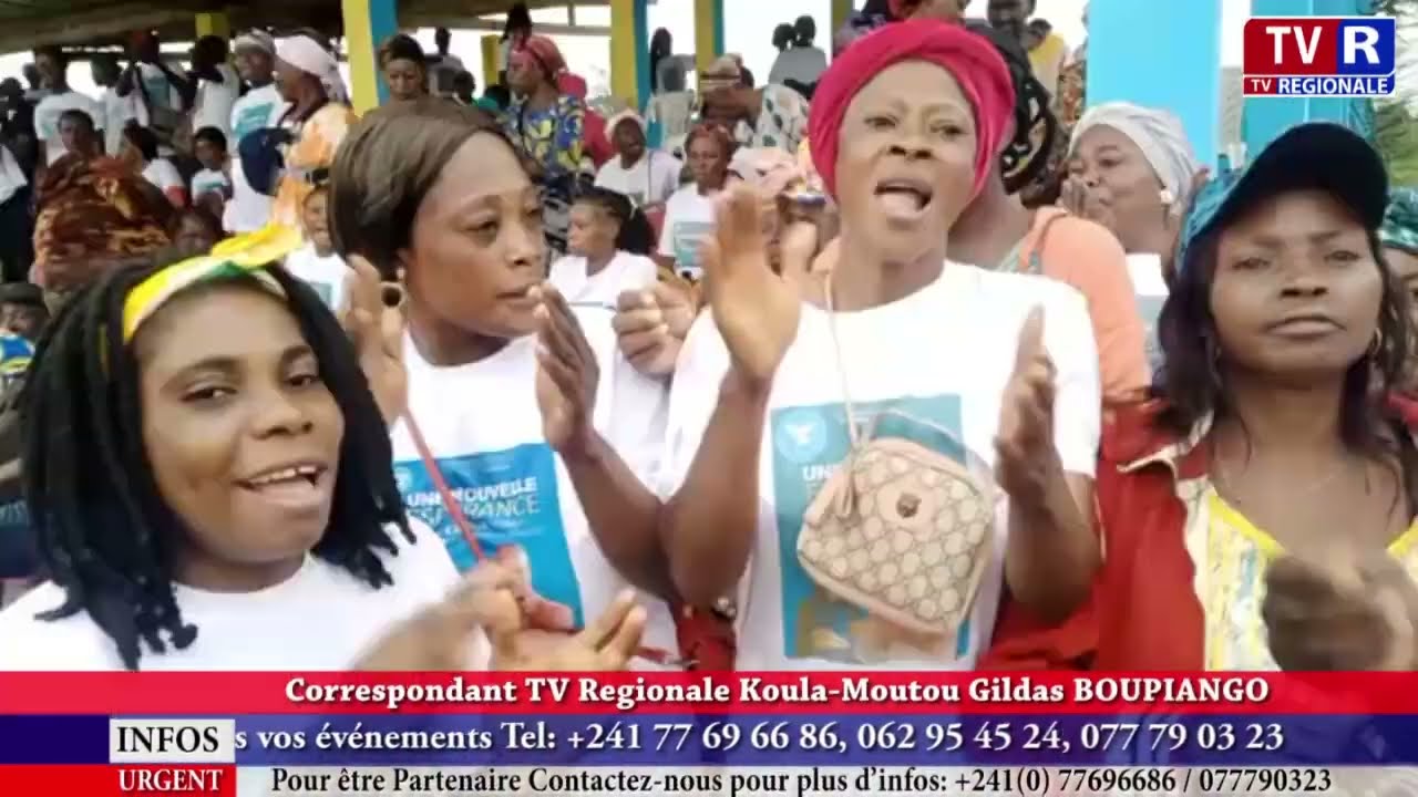 Meeting du candidat indépendant à Dienga dans le 2e siège du département de la Lombo Bouenguidi