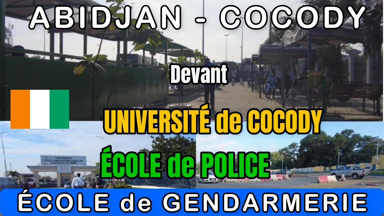 🛡️Devant l'Université d’Abidjan, École de Police, Gendarmerie | Abidjan, Côte d'Ivoire Juin 2025